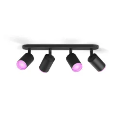 Philips Hue White & Color Ambiance Faretto Quadruplo Fugato