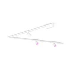 Philips Perifo Kit Base Per Soffitto A L (3 Lampade Spot)