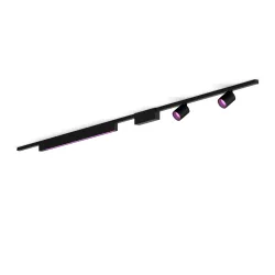 Philips Perifo Kit Base Per Soffitto Dritto (2 Faretti Spot, 1 Barra Luminosa)