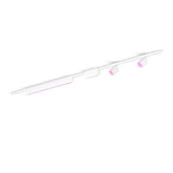 Philips Perifo Kit Base Per Soffitto Dritto (2 Lampade Spot, 1 Barra Luminosa)