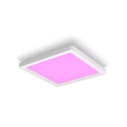 Philips Hue White & Color Ambiance Pannello Da Soffitto Tento Quadrato, Piccolo - Bianco