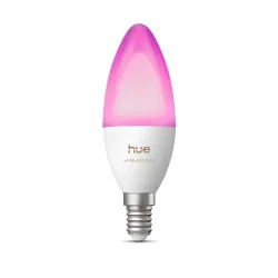 Philips Hue White & Color Ambiance A Oliva B39 â€“ Lampadina Smart Led E14
