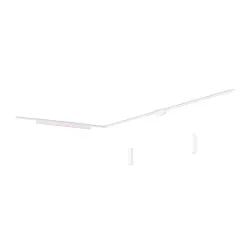 Philips Perifo Kit Base Per Soffitto A L (2 Lampade A Sospensione, 1 Barra Luminosa)