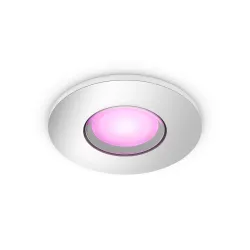 Philips Hue White & Color Ambiance Faretto A Incasso Xamento - Argento