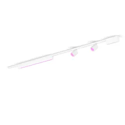 Philips Perifo Kit Base Per Soffitto Dritto (2 Lampade Spot, 1 Barra Luminosa)
