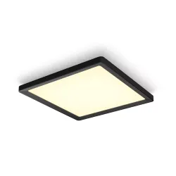 Philips Hue White Ambiance Pannello Da Soffitto Tento Quadrato, Medio - Nero