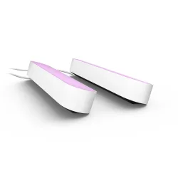 Philips Hue White & Color Ambiance Barra Luminosa Hue Play, Confezione Doppia - Bianco