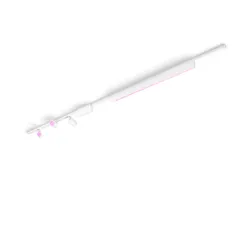 Philips Hue White & Color Ambiance Perifo Kit Con 3 Faretti Spot, 1 Barra Luminosa - Bianco