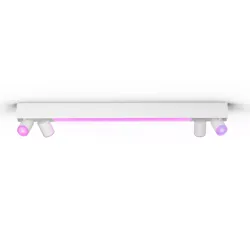Philips Hue White & Color Ambiance Set 4 Faretti A Soffitto Centris - Bianco