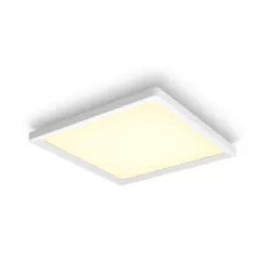 Philips Hue White Ambiance Pannello Da Soffitto Tento Quadrato, Medio - Bianco