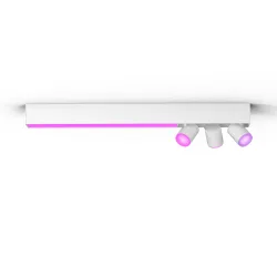 Philips Hue White & Color Ambiance Set 3 Faretti A Soffitto Centris - Bianco