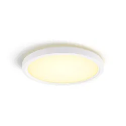 Philips Hue White Ambiance Plafoniera Da Soffitto Tento Wa Led Rotonda Da 29,1 Cm, Bianco - Bianco