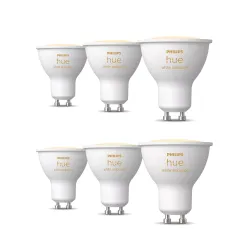 Philips Pacchetto: 6x Faretti Connessi Gu10 White Ambiance