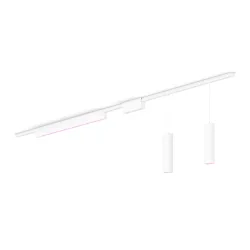 Philips Perifo Kit Base Per Soffitto Dritto (2 Lampade A Sospensione, 1 Barra Luminosa)