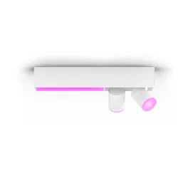 Philips Hue White & Color Ambiance Set 2 Faretti A Soffitto Centris - Bianco