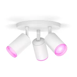 Philips Hue White & Color Ambiance Faretto Triplo Fugato