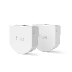Philips Hue Modulo Interruttore A Parete Cablato Per Luci Intelligenti (confezione Da 2)