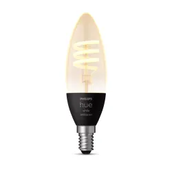 Philips Hue White Ambiance Filament Candela - Lampadina Connessa E14