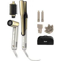 Styler e Asciugacapelli Shark Glam per capelli ricci (5 accessori) in Oro | HD6052SEU | di SharkNinja — 2