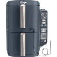 Friggitrice ad aria verticale Ninja Double Stack XL da 9,5 L con termometro in Grigio Cyber | SL451EUCYD | di SharkNinja — 2