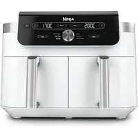 Friggitrice ad aria Ninja DualZone XL da 9,5 L in Bianco | DZ901EUWH | di SharkNinja
