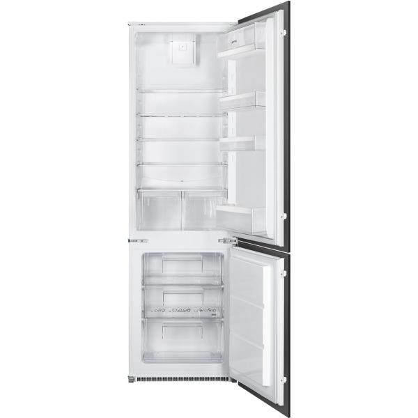 Smeg Frigo Incasso Combinato Ventilato No Frost 269lt E Bianco C41721e 8017709323967