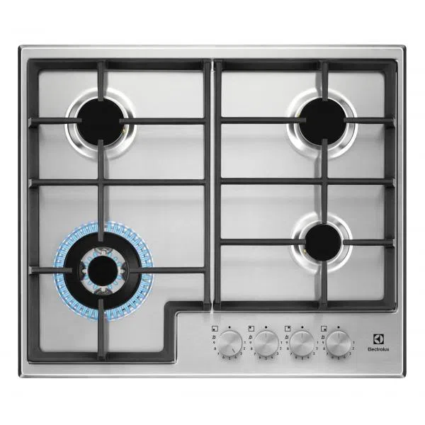 Electrolux Incasso EGS64362X PIANO COT 60CM 3F+1TC INOX GHISA FRONT 7332543829514