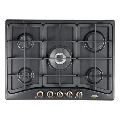 De Longhi Piano cottura gas Anf57Pro Piano cottura gas De Longhi COUNTRY Anf 57 Pro Antracite 8004399037687