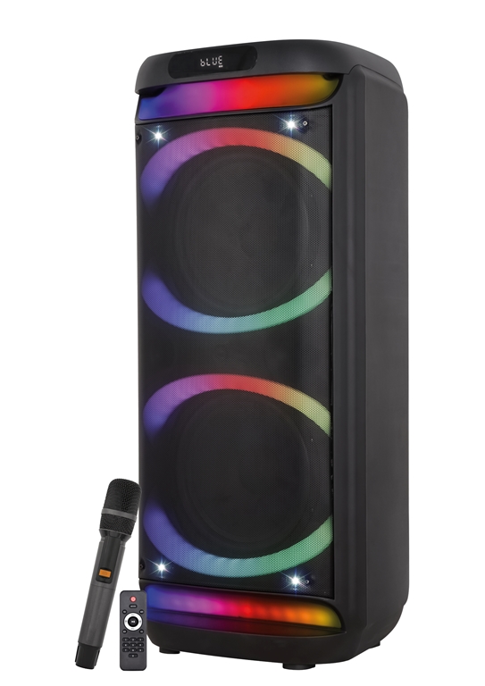 Karma CASSA AUDIO DIFFUSORE AMPLIFICATO SHOT 5 CON RADIOMICROFONO - WOOFER 10" 8015439370053