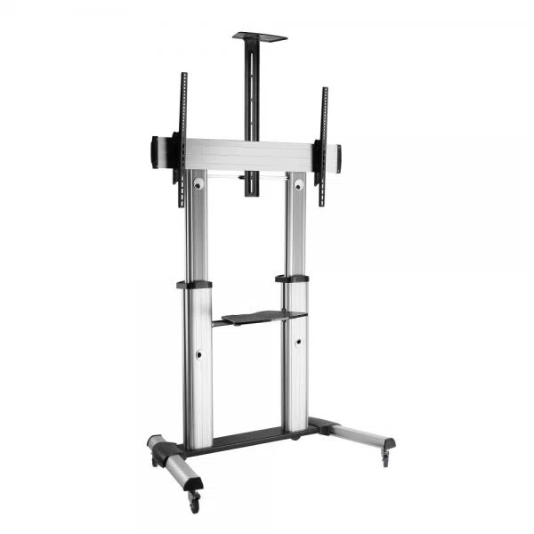 Techly Supporto mobile da pavimento per TV Ultra larghe 60-100''
