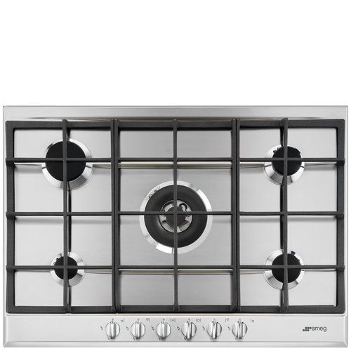 Smeg Piano cottura gas P272XGH Piano cottura gas Smeg SELEZIONE P272XGH Inox 8017709179670