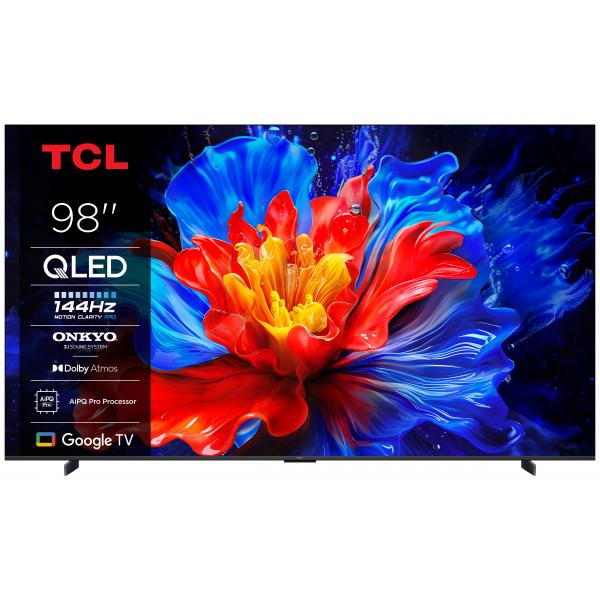 Tcl TVC QLED 98 4K UHD 144HZ GOOGLE TV WIFI CERT LATIVU 4K5901292527310