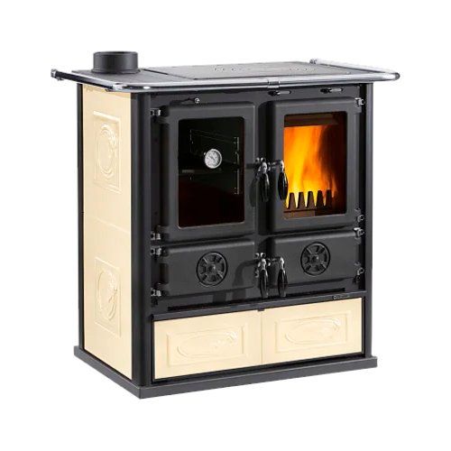 Nordica Cucina legna Sinistra5.0Vst16Ceramica Cucina legna Nordica 3003952 ROSETTA Sinistra 5.0 Vst 16 Ceramica Pann 8022724005569