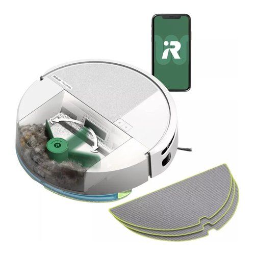 Irobot Robot lava pavimenti 205DustCompactor Robot lava pavimenti iRobot L121240 ROOMBA COMBO 205 DustCompactor Whi 0885155046147