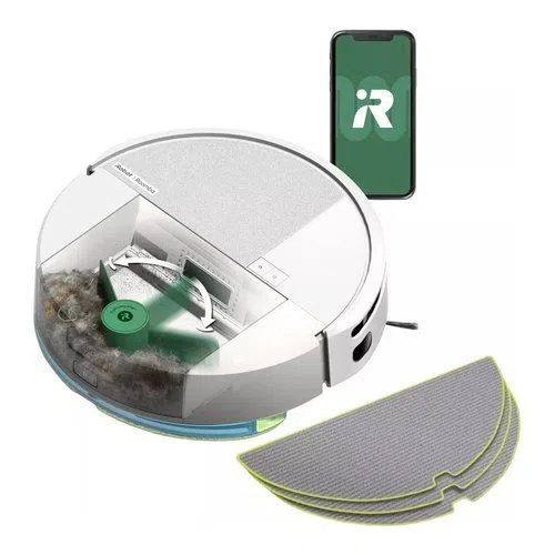 Irobot Robot lava pavimenti 205DustCompactor Robot lava pavimenti iRobot L121240 ROOMBA COMBO 205 DustCompactor Whi 0885155046147