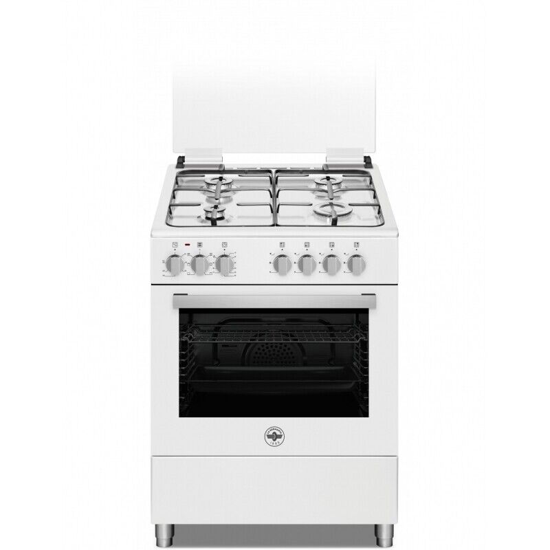 LA GERMANIA SE664EB CUCINA 60x60 4 FUOCHI A GAS FORNO ELETTRICO VENTILATO BIANCO