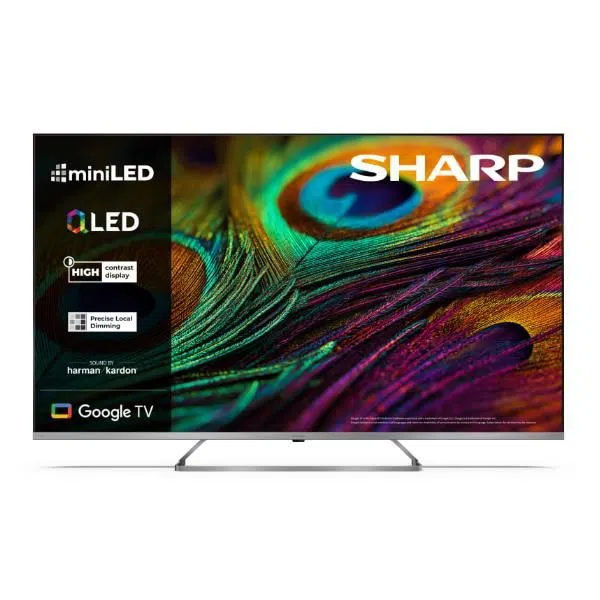 Sharp 55 UHD 4K QLED MINILED GOOGLE TV 5905683274418 — 2