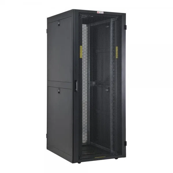 Techly Professional Armadio NetRack 19'' 600x1000 42 Unità Ventilato Nero da Assemblare