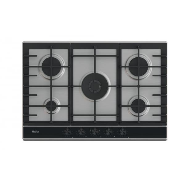 Haier HAHG7W5XH Piano a Gas 5 zone acciaio inox 74,5 cm 8059019022079