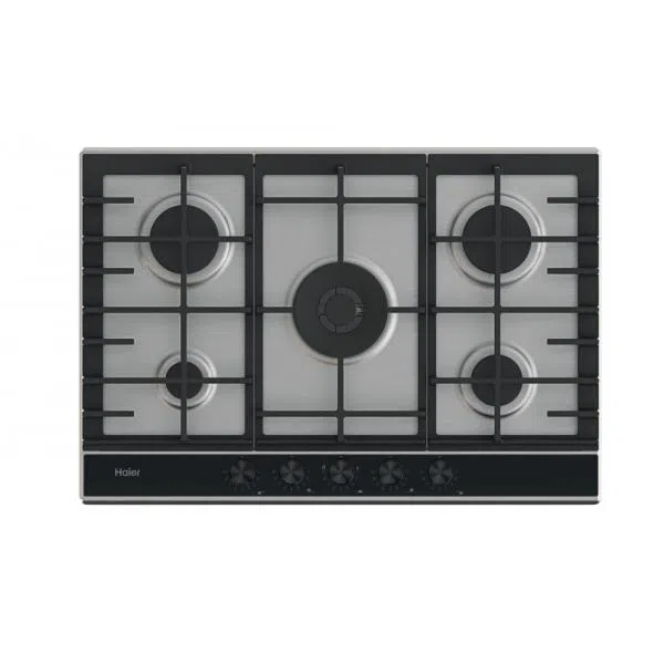 Haier HAHG7W5XH Piano a Gas 5 zone acciaio inox 74,5 cm 8059019022079