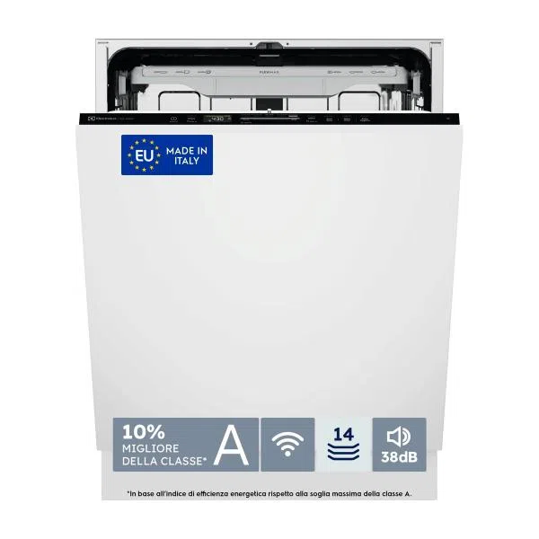 Electrolux LAVAST INC 14COP 8PR 38DB VASCA XXL 3CESTO WATERSAFE WIFI7333394153346