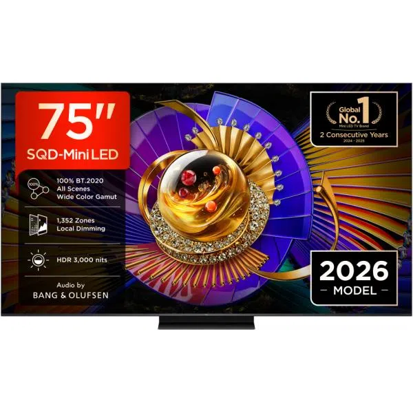 Tcl TVC SQD MINILED 75 UHD 4K5901292529932