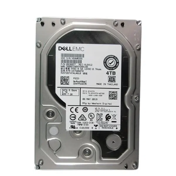 Dell Technologies 4TB HARD DRIVE SATA 6GBPS 7.2K RPM 5397184994207 — 2