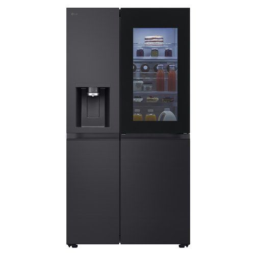 Lg Frigorifero libera installazione GSXE91EVAD Frigorifero Lg INSTAVIEW GSXE91EVAD Essence black steel 8806096031452