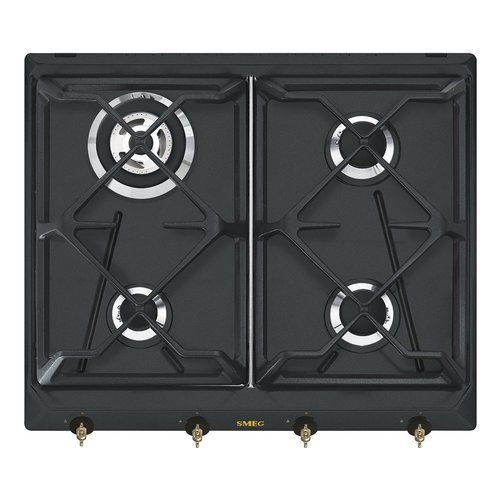 Smeg Piano cottura gas SRV864AOGH Piano cottura gas Smeg COLONIALE SRV864AOGH Antracite 8017709233341