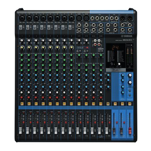 Yamaha Mixer disc jockey MG16XU Mixer disc jockey Yamaha MG16XU MG SERIES Black 4957812556255