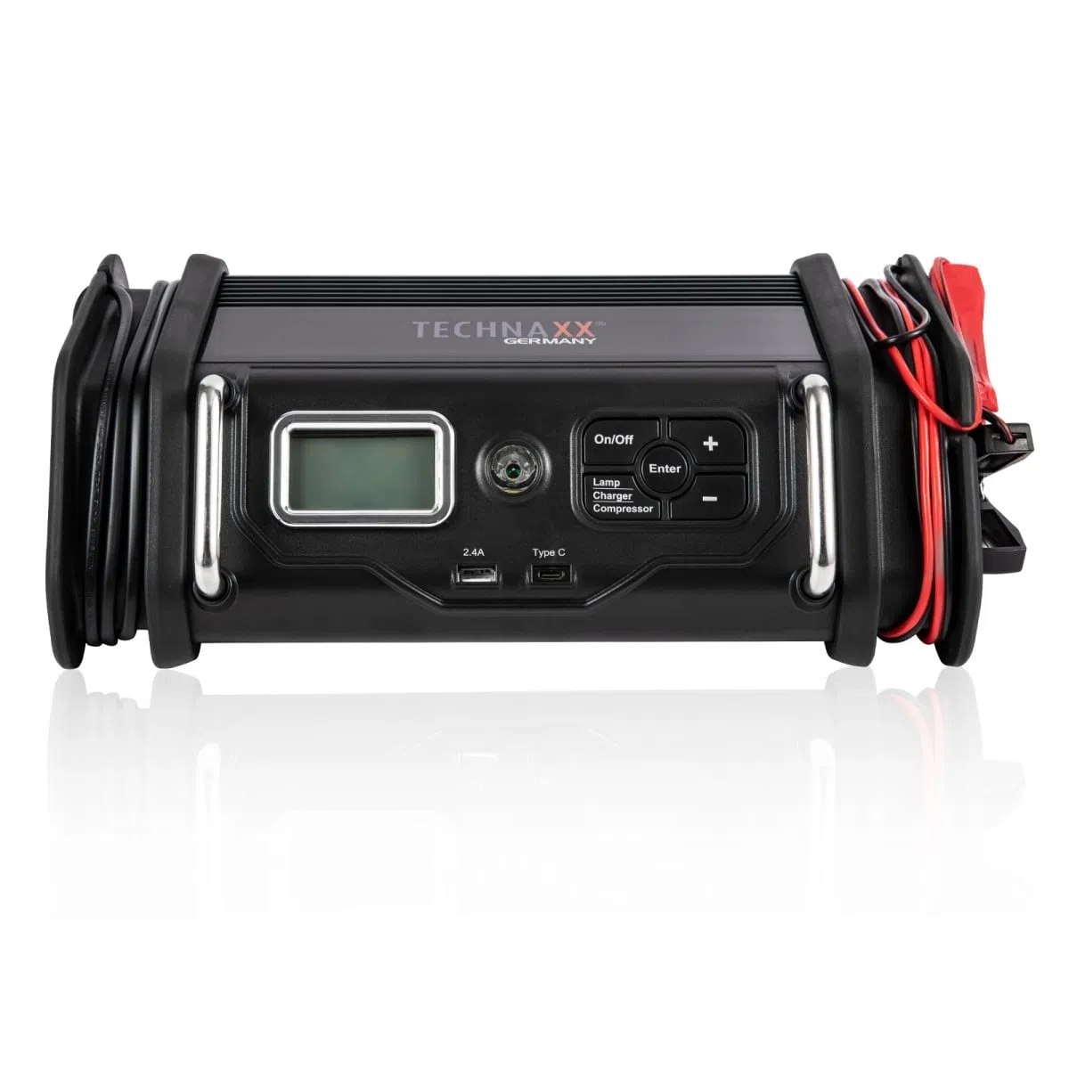 Technaxx Caricabatterie 10A con Compressore, TX-193