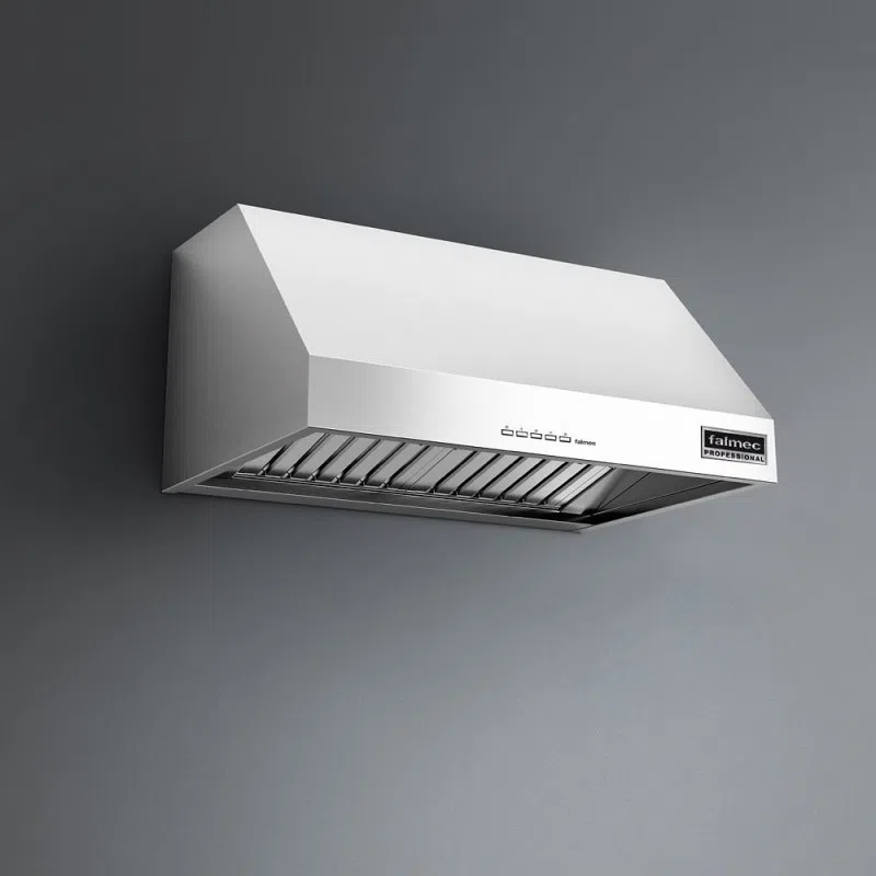 Cappa Falmec a Parete Zeus Pro Finitura Acciaio Inox Da 90 Cm