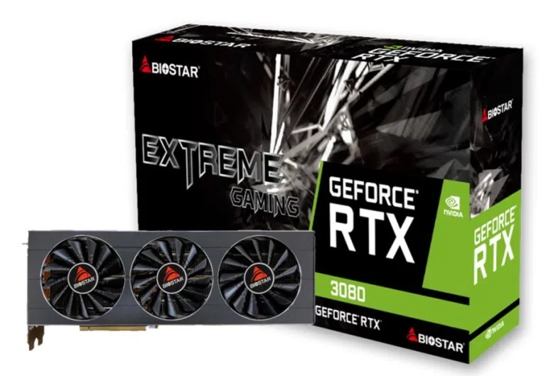 Biostar SCHEDA VIDEO RTX 3080 EXTREME GAMING 10GB (VN3816RMT3) 4712960687004 — 2