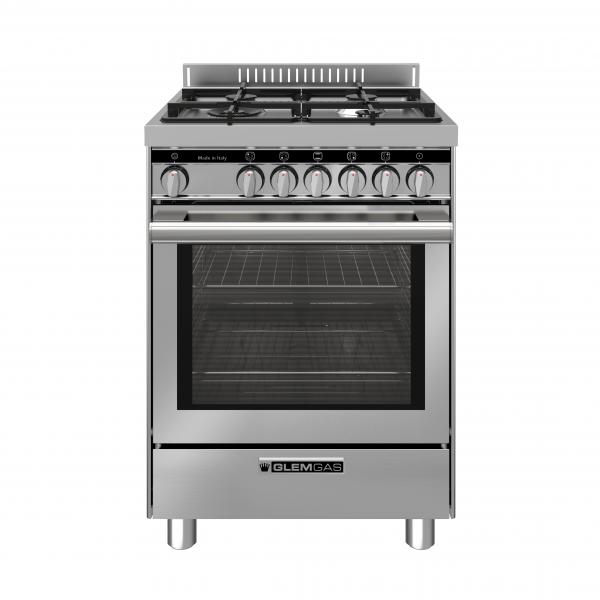 Glem Gas CUCINA 60X60 3F+1TC GAS INOX8059606960470